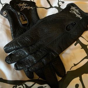 Womens Harley Davidson riding gloves